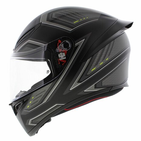 AGV K1 S helmet Sling matt black grey