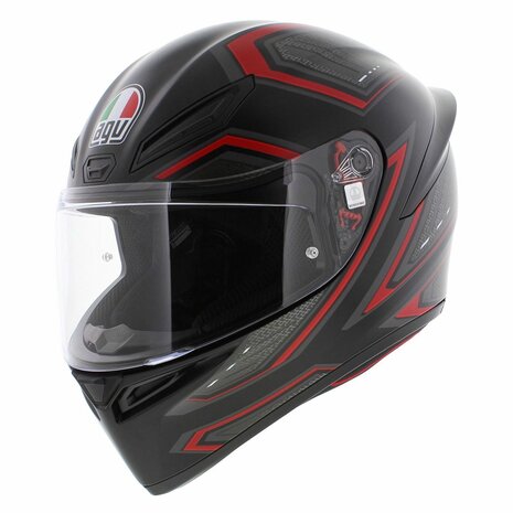 AGV K1 S helmet Sling matt black red - Size XXL