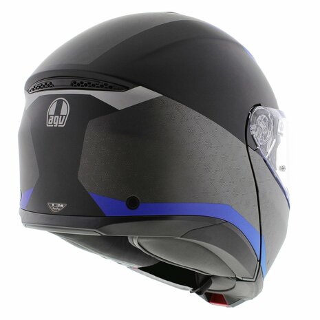 AGV Tourmodular Stray modular helmet mat black blue