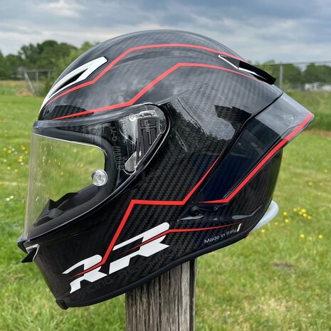 AGV Pista GP RR Performante Gloss Carbon Black Red