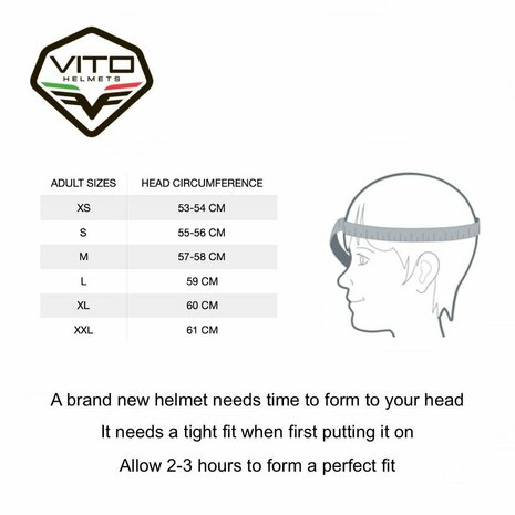 Vito Jet Predator helmet nardo grey