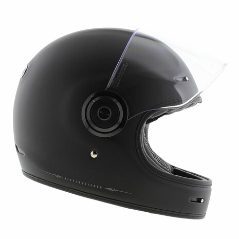 Origine Vega Vintage Full face motorcycle helmet - Distinguished matt black