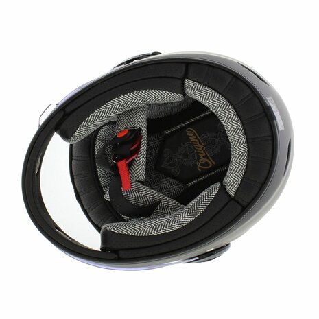 Origine Vega Vintage Full face motorcycle helmet - Distinguished matt black