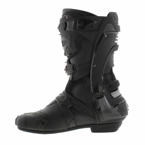 Sidi Rex Air Black Motorcycle Boots Helmetdiscounter