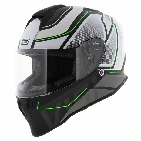 Origine Dinamo full face helmet - Galaxi Matt White black - Size XS