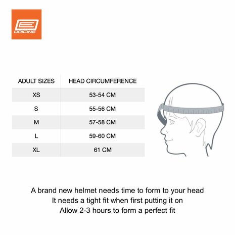 Origine Dinamo full face helmet - Galaxi Matt black red white - Size S