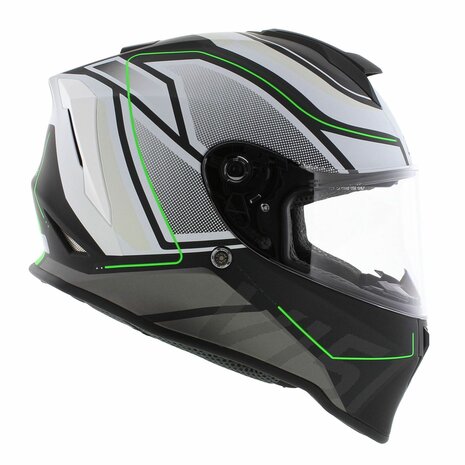 Origine Dinamo full face helmet - Galaxi Matt White black - Size XS