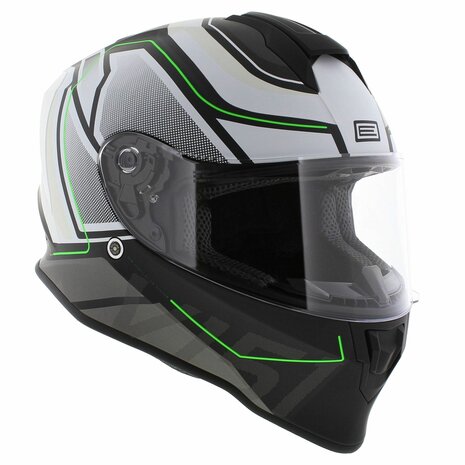 Origine Dinamo full face helmet - Galaxi Matt White black - Size XS