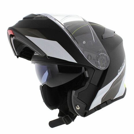 Origine Delta Basic helmet Division yellow black matt - Size M - Modular flip up motorcycle helmet