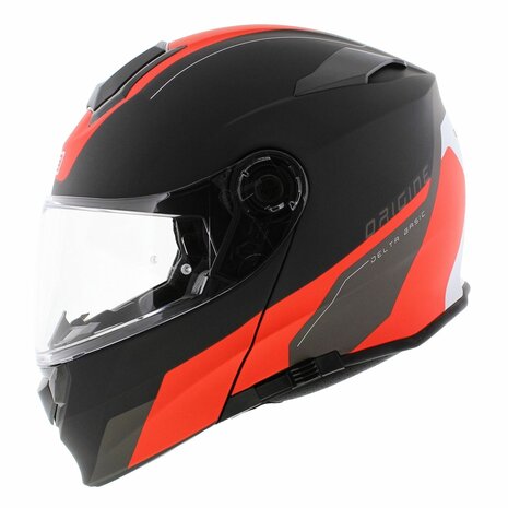 Origine Delta Basic helmet Division red black matt - Size M - Modular flip up motorcycle helmet