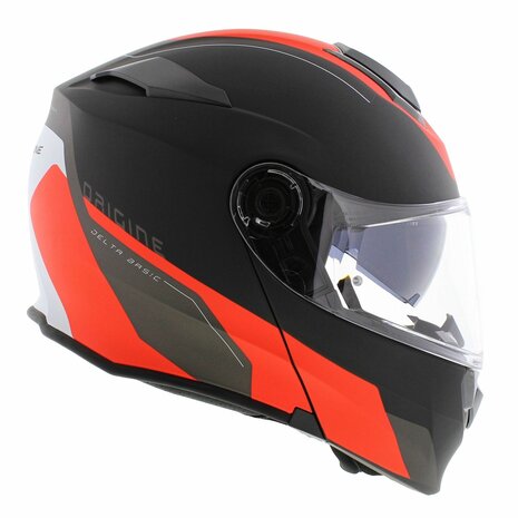 Origine Delta Basic helmet Division red black matt - Size M - Modular flip up motorcycle helmet