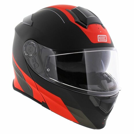 Origine Delta Basic helmet Division red black matt - Size M - Modular flip up motorcycle helmet