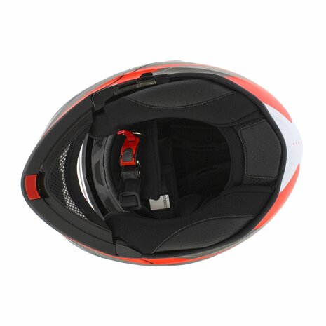 Origine Delta Basic helmet Division red black matt - Size M - Modular flip up motorcycle helmet