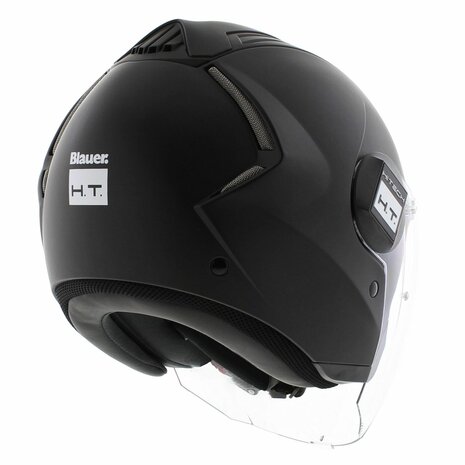 Blauer Real B jet helmet solid matt black