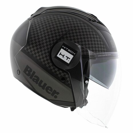 Blauer Real B jet helmet matt black titanium grey