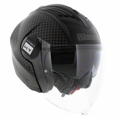 Blauer Real B jet helmet matt black titanium grey