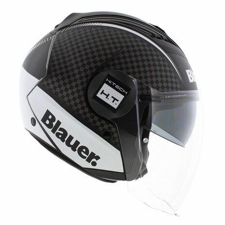 Blauer Real B jet helmet matt black titanium white - Size XS
