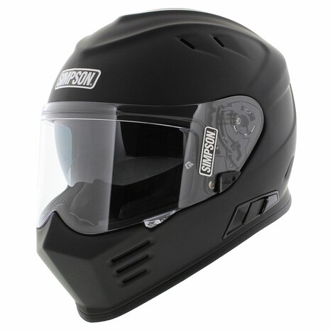 Simpson Venom Motorcycle Helmet matt black (22.06)