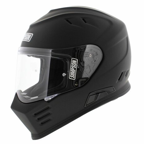 Simpson Venom Motorcycle Helmet matt black (22.06)