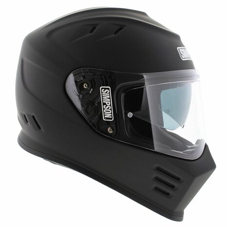 Simpson Venom Motorcycle Helmet matt black (22.06)