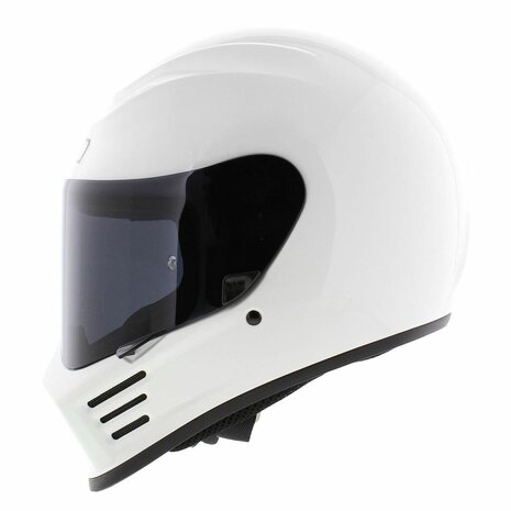 Simpson Speed Motorcycle Helmet gloss white (22.06) - Size XL