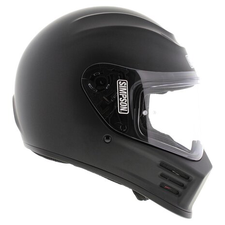 Simpson Venom Motorcycle Helmet matt black (22.06) | eBay