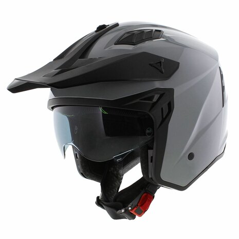 Vito Jet Predator helmet nardo grey