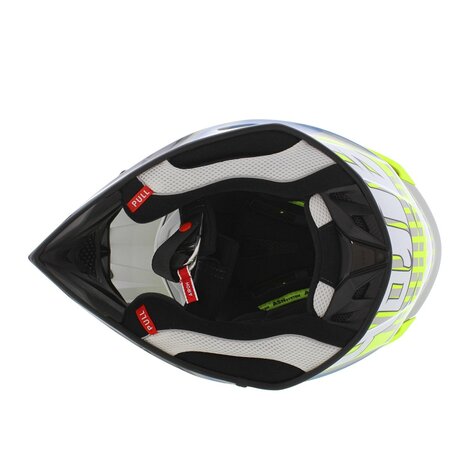 Airoh Aviator Ace 2 MX Helmet Proud - Size XL - gloss yellow blue grey
