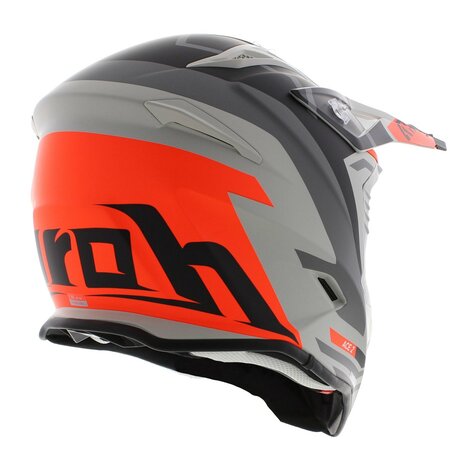 Airoh Aviator Ace 2 MX Helmet Ground - Size XL - matt grey orange