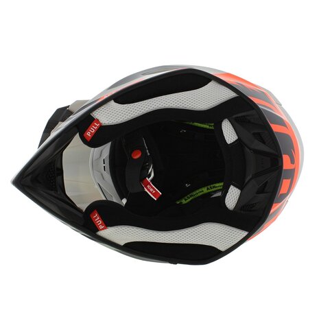 Airoh Aviator Ace 2 MX Helmet Ground matt grey orange