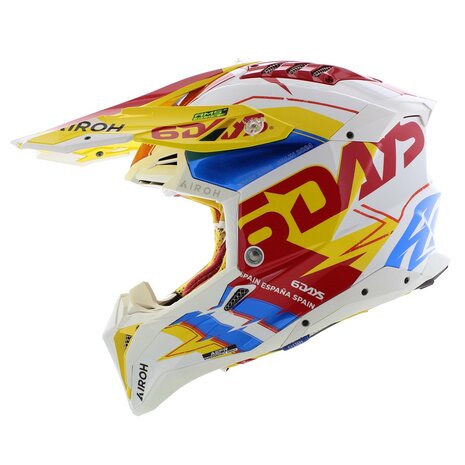 Airoh MX Helmet Aviator 3 AMS² Six Days Spain - Limited Airoh MX Helmet Aviator 3 AMS² Six Days Spain - Limited