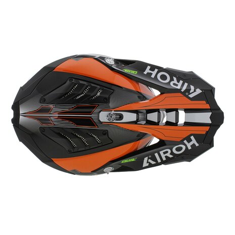 Airoh Helmet Aviator 3 AMS&sup2; Saber gloss orange black grey