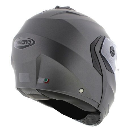 Caberg Duke X Matt Titanium Grey - Modular Motorcycle Helmet - Size XS