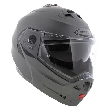 Caberg Duke X Matt Titanium Grey - Modular Motorcycle Helmet - Size XS