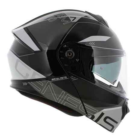 MT Genesis SV helmet Atempo gloss black grey