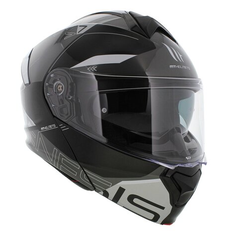 MT Genesis SV helmet Atempo gloss black grey