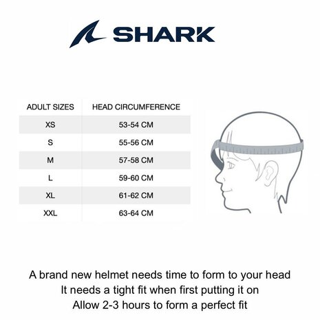 Shark D-Skwal 3 Blank - Matt Black Motorcycle helmet - Dark Shadow KMA