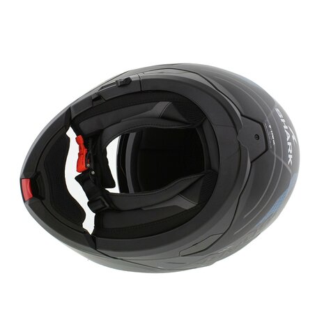 Shark Oxo Modular Helmet - Rydger - Matt Blue Anthracite Black
