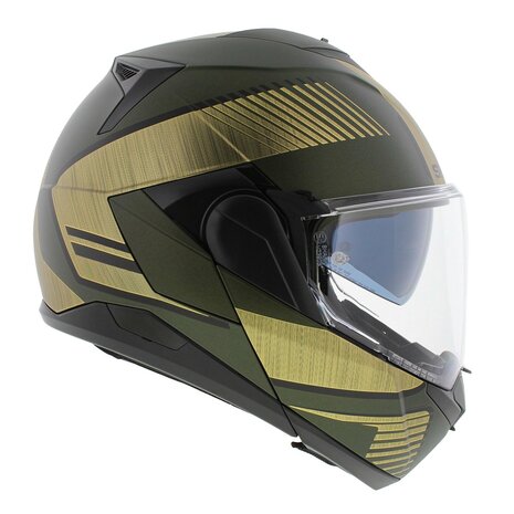 Shark Oxo Modular Helmet Sikter matt green gold
