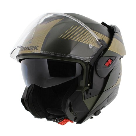 Shark Oxo Modular Helmet Sikter matt green gold