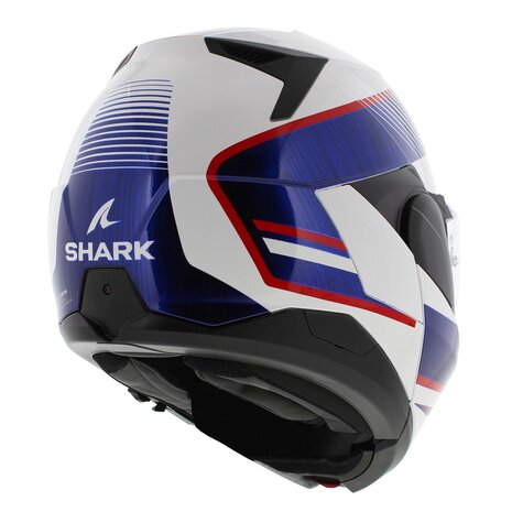 Shark Oxo Modular Helmet Sikter gloss white blue red