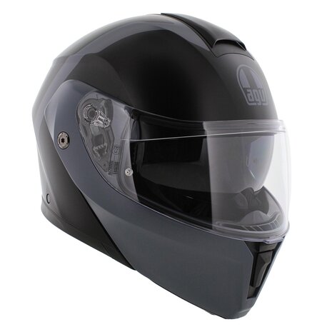 AGV Streetmodular Resia matt black grey motorcycle helmet
