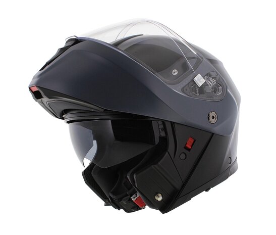 AGV Streetmodular Resia matt black grey motorcycle helmet
