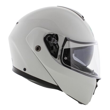 AGV Streetmodular Mono Materia matt white motorcycle helmet