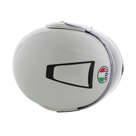 AGV Streetmodular Mono Materia matt white motorcycle helmet