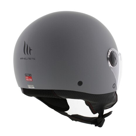 MT Street S helmet matt grey