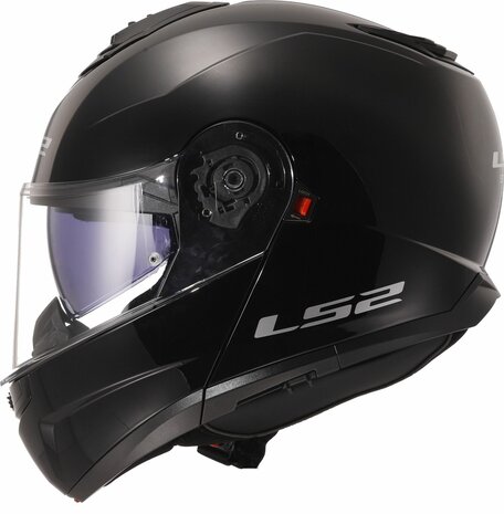 LS2 FF908 Strobe II helmet solid gloss black