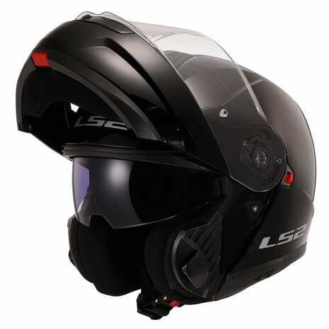 LS2 FF908 Strobe II helmet solid gloss black