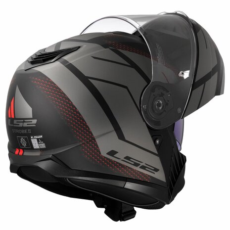 LS2 FF908 Strobe II helmet Code black grey