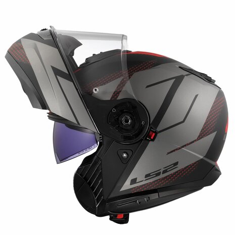 LS2 FF908 Strobe II helmet Code black grey